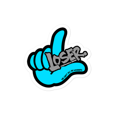 LOSER Bubble-free sticker