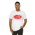 Loser "STENCIL"  Unisex Jersey Short Sleeve Tee