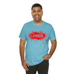 Loser "STENCIL"  Unisex Jersey Short Sleeve Tee