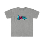 LOSER 0-2 Turquoise Logo Unisex Softstyle T-Shirt - MULTIPLE COLORS