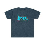 LOSER Turquoise Script Logo Unisex Softstyle T-Shirt - MULTIPLE COLORS