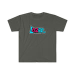 LOSER 0-2 Turquoise Logo Unisex Softstyle T-Shirt - MULTIPLE COLORS