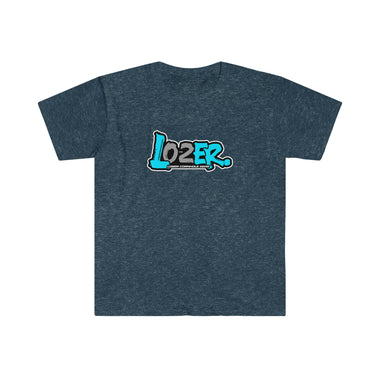 LOSER 0-2 Turquoise Logo Unisex Softstyle T-Shirt - MULTIPLE COLORS