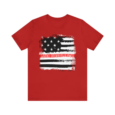 "SALUTE OUR HEROES" Unisex Jersey Short Sleeve Tee