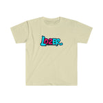 LOSER 0-2 Turquoise Logo Unisex Softstyle T-Shirt - MULTIPLE COLORS